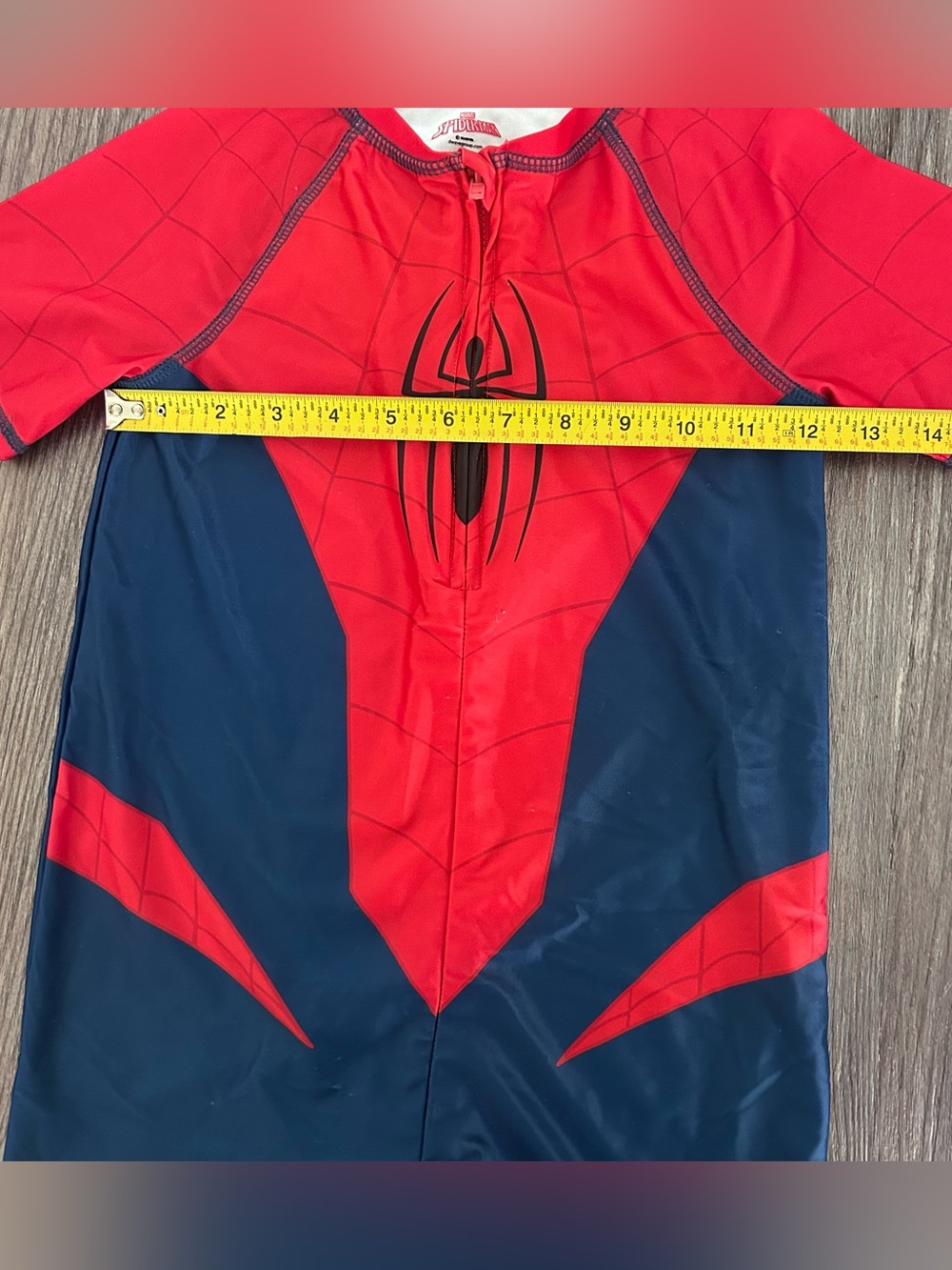 Spider-Man Boys rashguard swim suit size 5 - Picture 3 of 5